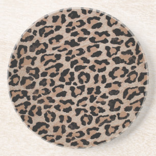 cheetah leopard print underlägg