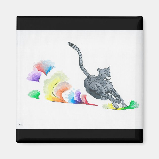 Cheetah Magnet (Framsidan)