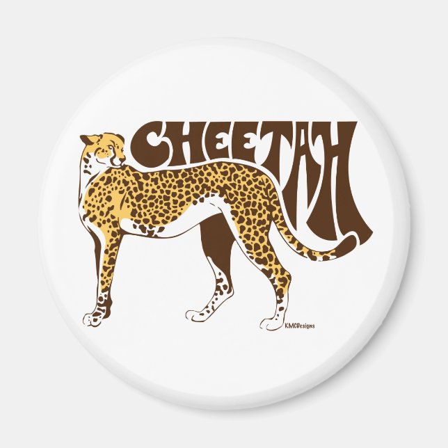Cheetah Magnet (Framsidan)