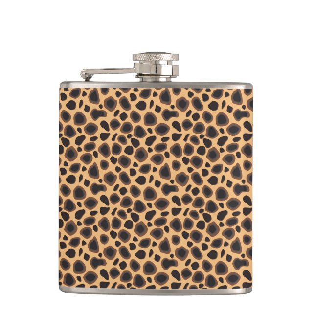 Cheetah Mönster Fickplunta (Framsidan)