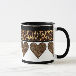 Cheetah Mönster Mugg