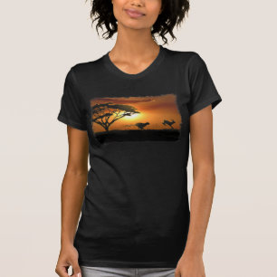 Cheetah och Gazelle T-shirt