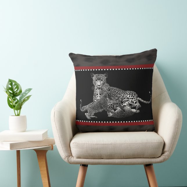 Cheetah och Unge Kudde (Stol)