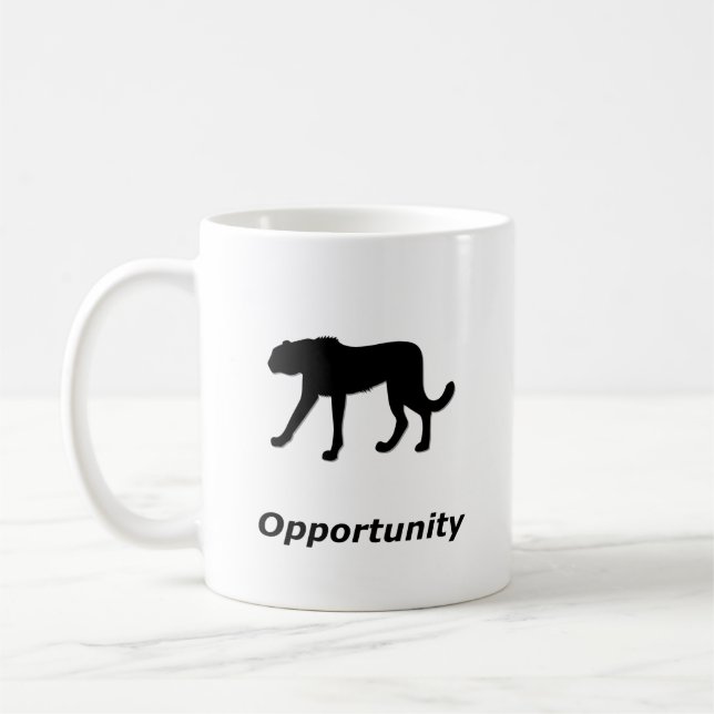Cheetah Opportunity Kaffemugg (Vänster)