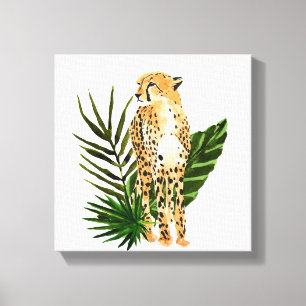 Cheetah Outlook Canvastryck