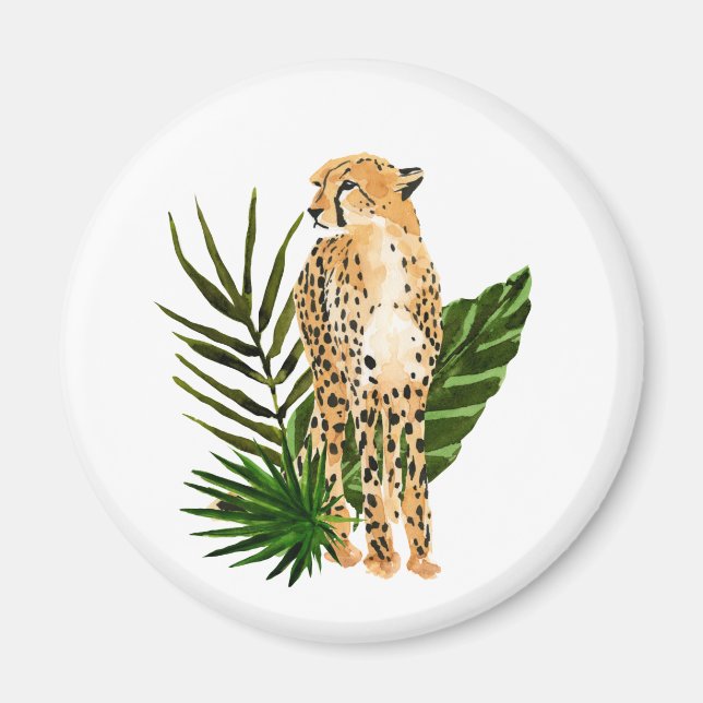 Cheetah Outlook Magnet (Framsidan)