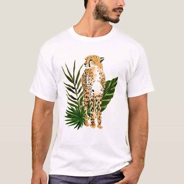 Cheetah Outlook T Shirt (Framsida)