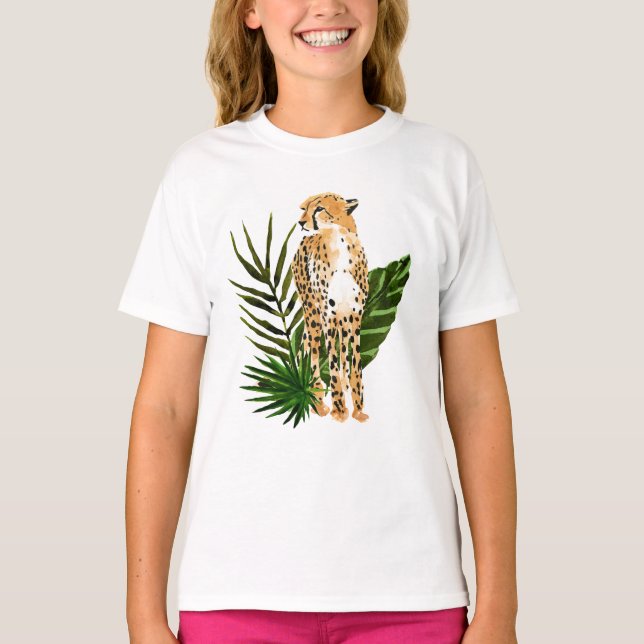 Cheetah Outlook T Shirt (Framsida)