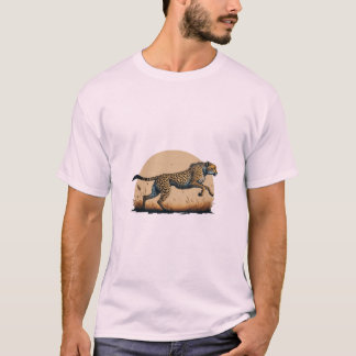 Cheetah på Go "Gotta Springa Fast" "Sprint Supre T Shirt