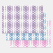Cheetah Pairs Wrapping Paper