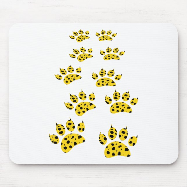 Cheetah Paw Skriv ut Musmatta (Framsidan)