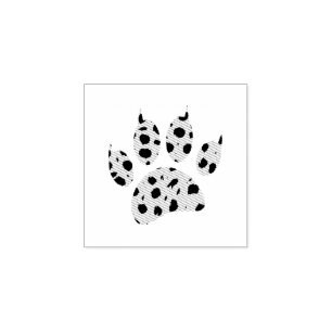 Cheetah Paw Skriv ut Stämpel