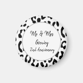 Cheetah Personalize Firande-mall Magnet