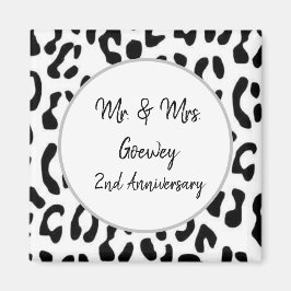 Cheetah Personalize Firande-mall Magnet