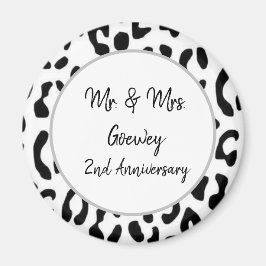 Cheetah Personalize Firande-mall Magnet