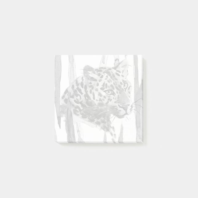 Cheetah Porträtt Post-it Block (Framsida)