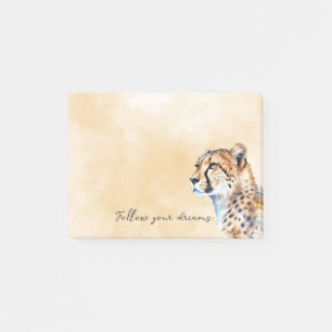 Cheetah Post-it Block