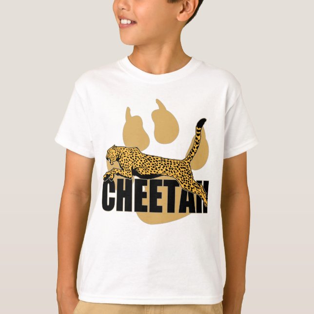 Cheetah Power T-shirt (Framsida)