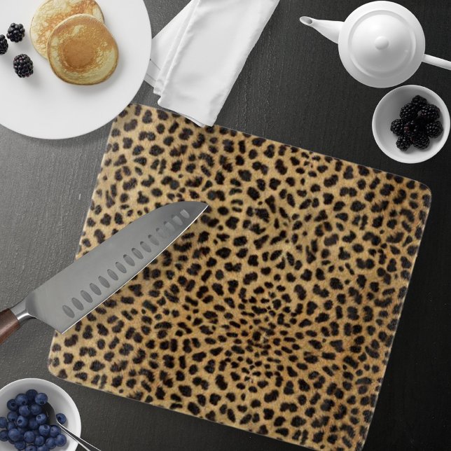 Cheetah Print (Cheetah Print Cutting Board by Looly Elzayat
)