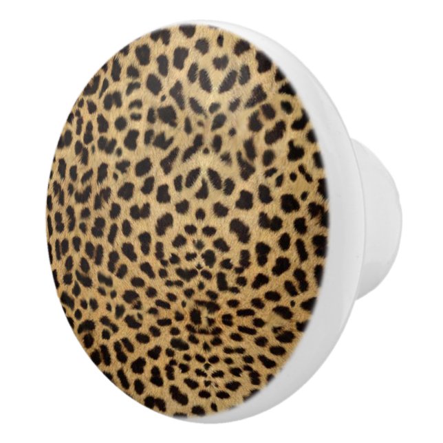 Cheetah Print Knopp (Höger)