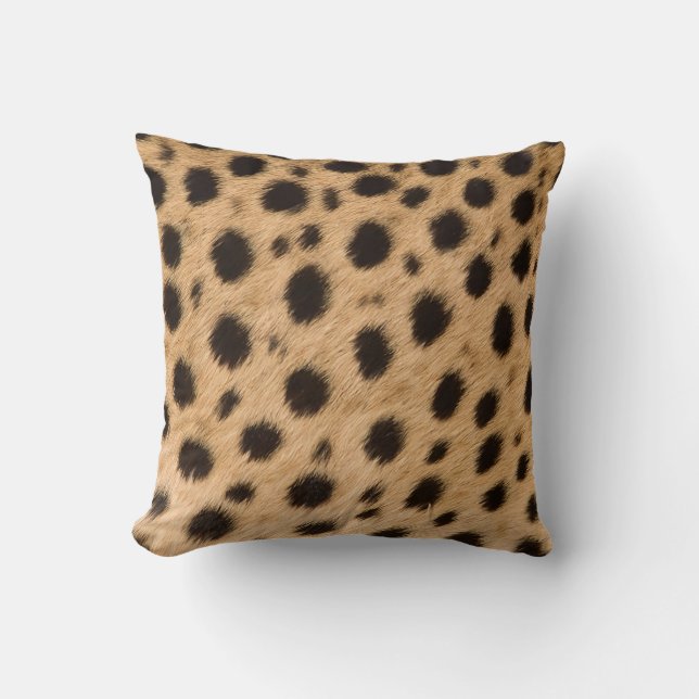 Cheetah Print Kudde (Framsida)