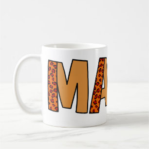 Cheetah Print Leopard Mamma Kaffemugg