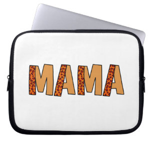 Cheetah Print Leopard Mamma Laptop Fodral