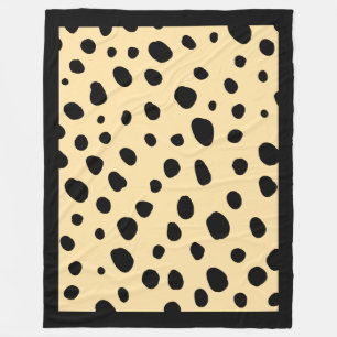 Cheetah Print Mönster Fleece Blanket