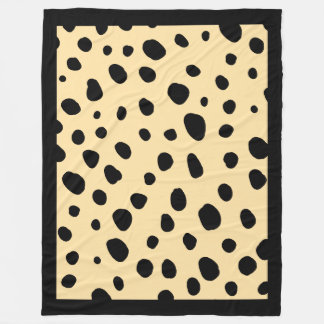 Cheetah Print Mönster Fleece Blanket