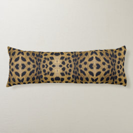 Cheetah Print Mönster Kroppskudde