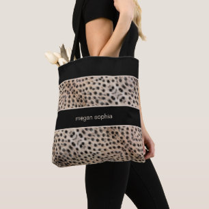Cheetah Print Personalize Tygkasse