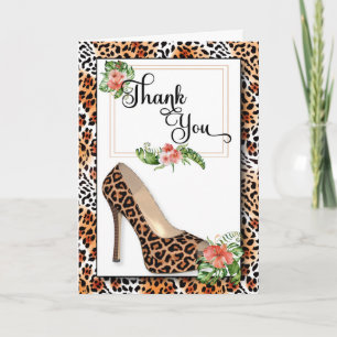 Cheetah Print Tropical Tack Kort