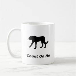 Cheetah räknar med mig kaffemugg