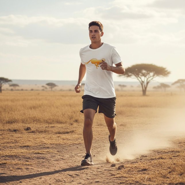 Cheetah Running T Shirt (Skapare uppladdad)