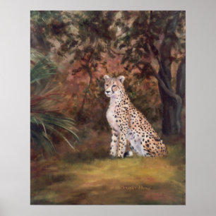 Cheetah Sitta Proud Poster/skriver ut Poster