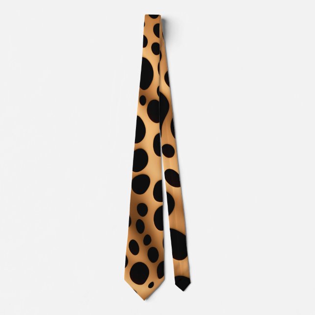 Cheetah skin Abstrakt Geometric Mönster Slips (Framsida)