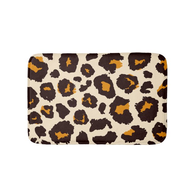 Cheetah Skin, Animal Print Struktur. Badrumsmatta (Framsidan)