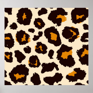 Cheetah Skin, Animal Print Struktur. Poster