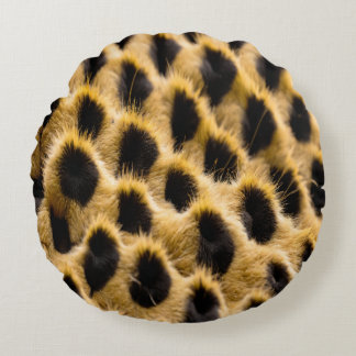 Cheetah Skin Rund Kudde