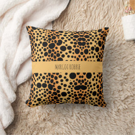 Cheetah skin Small Safari Mönster Kudde