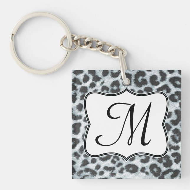 Cheetah Spot Animal Print Vild katt Safar Nyckelri (Framsidan)