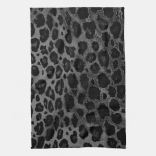 Cheetah Spot Animal Print Vild Kitchen Dish Towel Kökshandduk