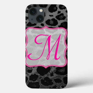 Cheetah Spot Animal Print Vild Monogram IPAD Case