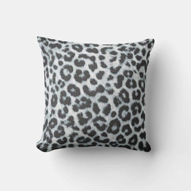 Cheetah Spot Animal Print Vild Throw Couch Pillow Kudde (Framsida)