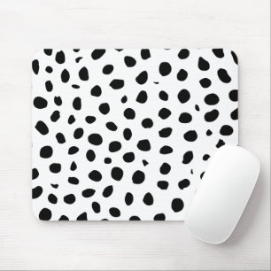 Cheetah Spots Black White Musmatta