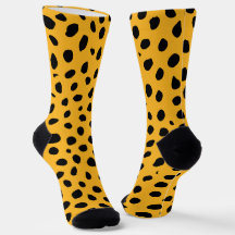 Cheetah Spots Orange Black