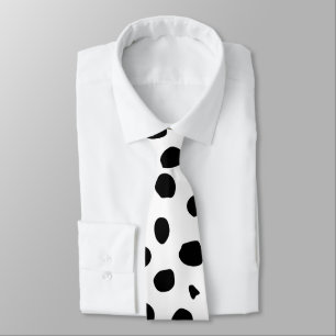 Cheetah Spots Print Black and White Slips