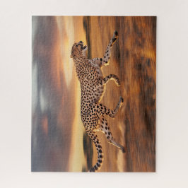 Cheetah Sprinting Pussel