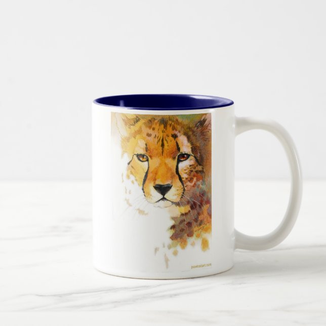 Cheetah! Två-Tonad Mugg (Höger)