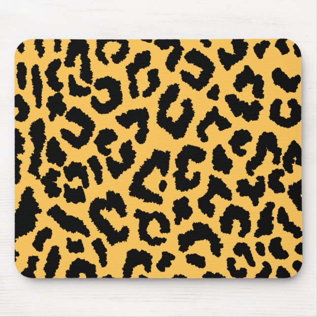 Cheetah-utskrift Musmatta (Framsidan)